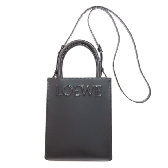 Loewe Handbags - LOEWE Black Leather Bag